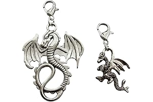 Dragon Chain: Gothic Flying Dragon Zipper Pull Jewelry Accessory