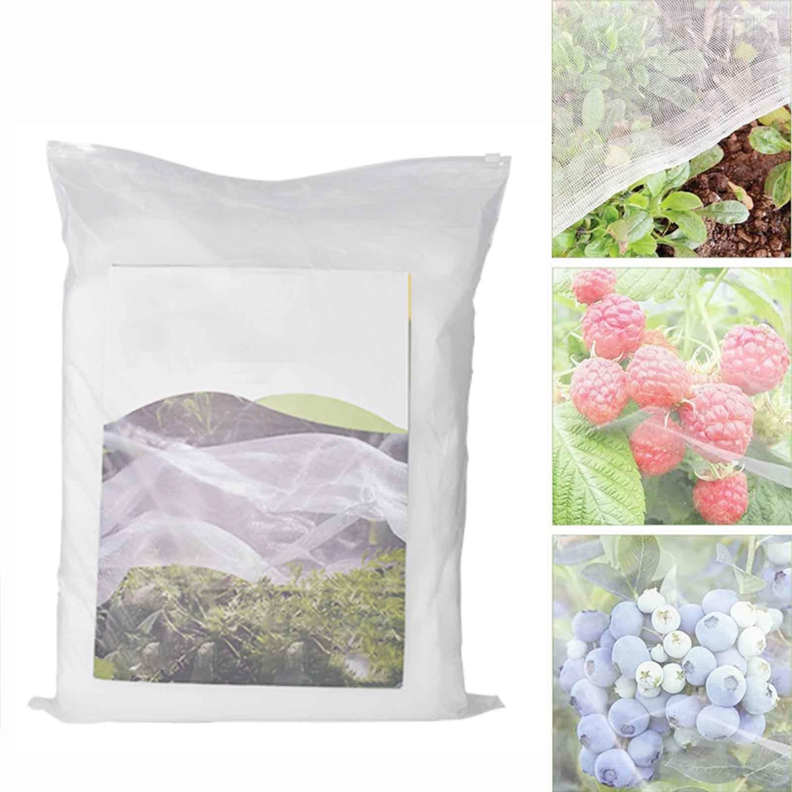 Rete Anti Insetti,Rete Anti Insetti per Orto,Rete di Protezione dagli Insetti,Rete Anti Uccelli,Rete di Protezione delle Piante,Reti Protettive da Giardino,Colture e Serre,1.5 * 100m