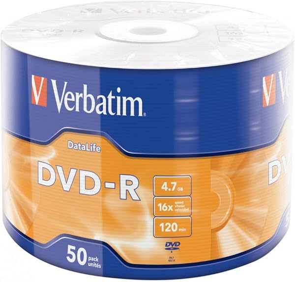 Verbatim DVD-R DATA LIFE 4,7 GB 16X MATT SIVER SUR