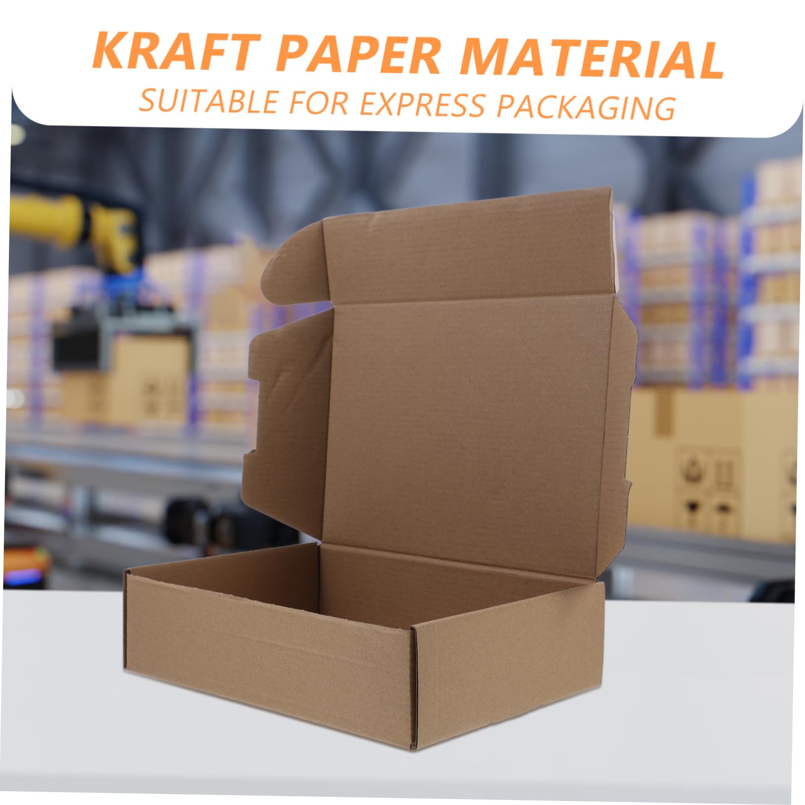 25 Piezas Cajas De Cartón Para Envíos Cajas De Embalaje Para Almacenamiento Para Mudanza y Manualidades