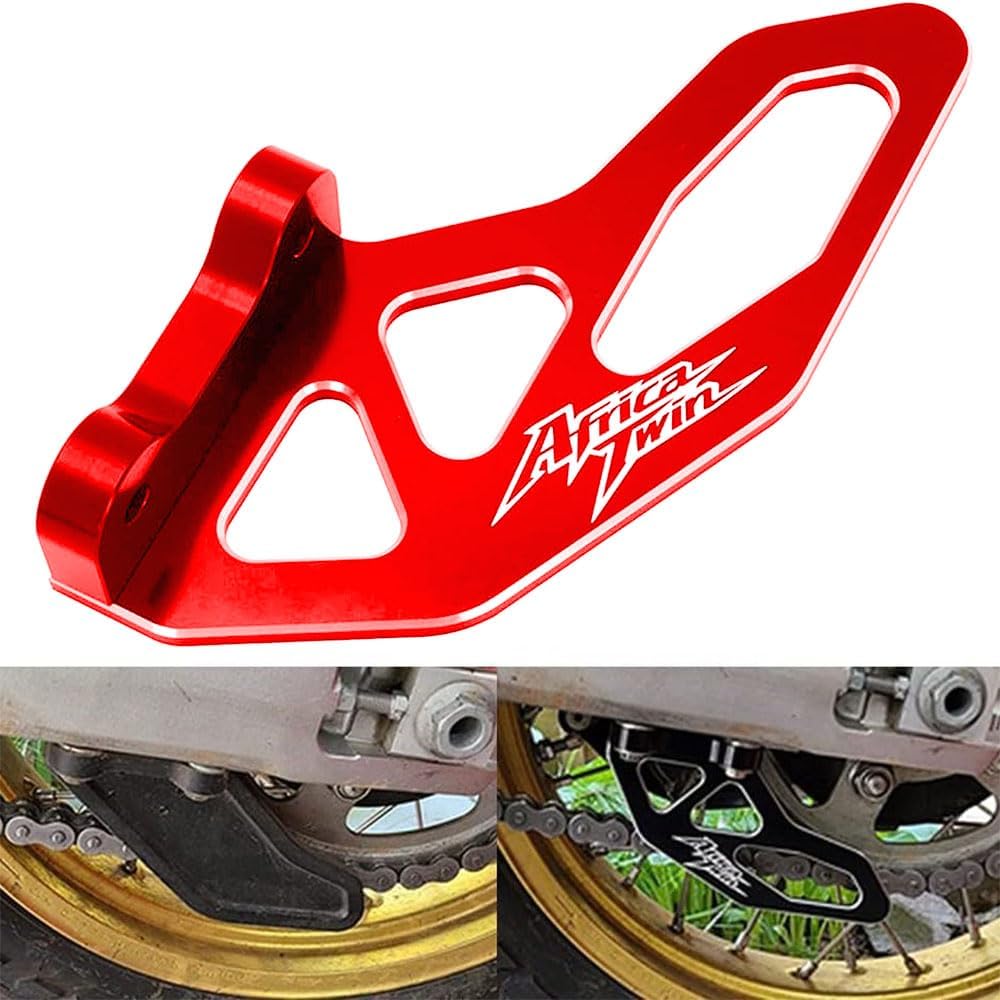 for CRF1000L Africa Twin 2016 2017 2018 2019 Motorcycle CNC Lower Rear Chain Guard (red)