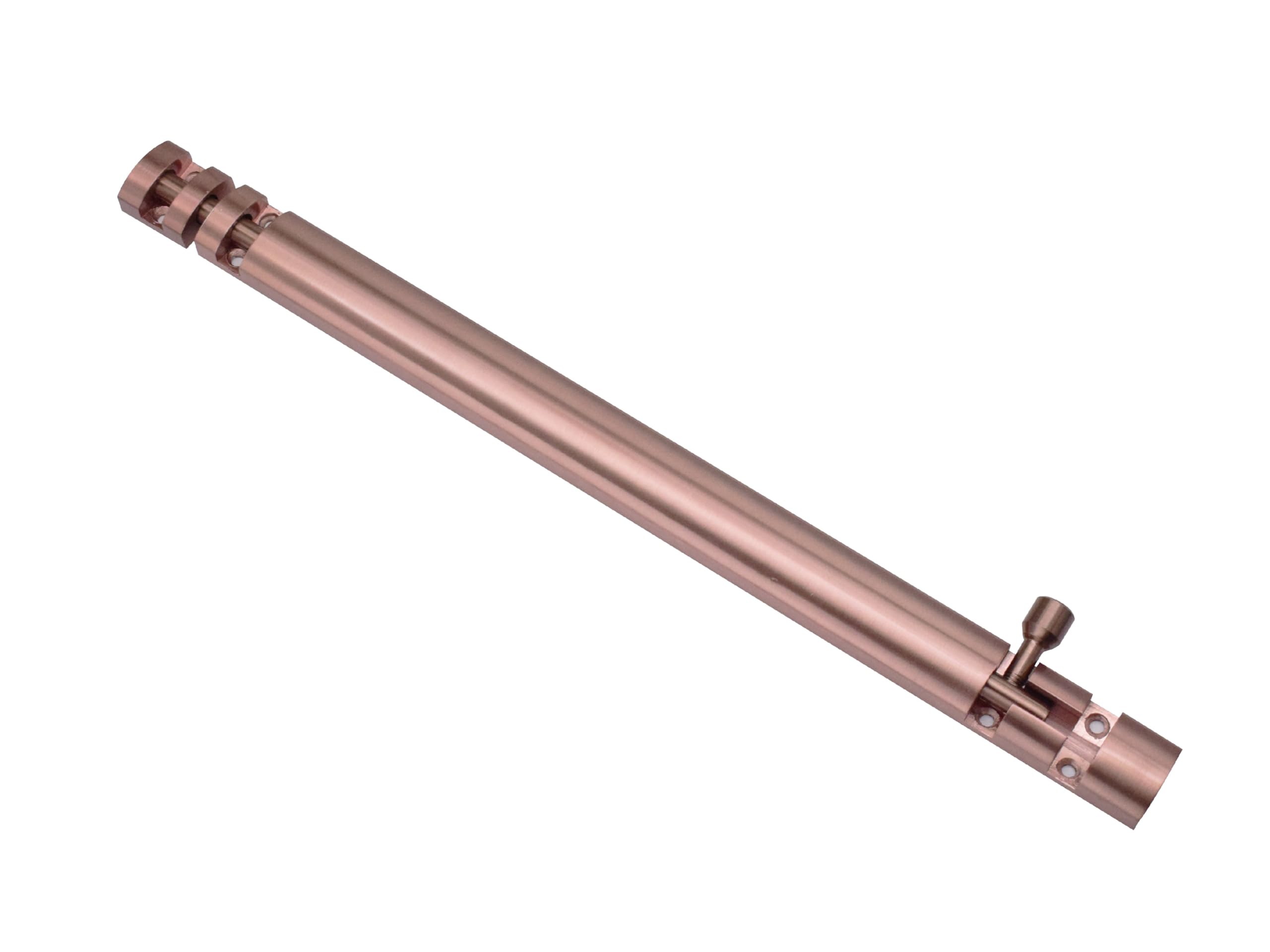 RAB Tower Bolt Aluminum Body with Stainless Steel Rod Slide Bolt/Lock for Door (Code:- Xylo Rose Gold, Size-18",1 PCS)