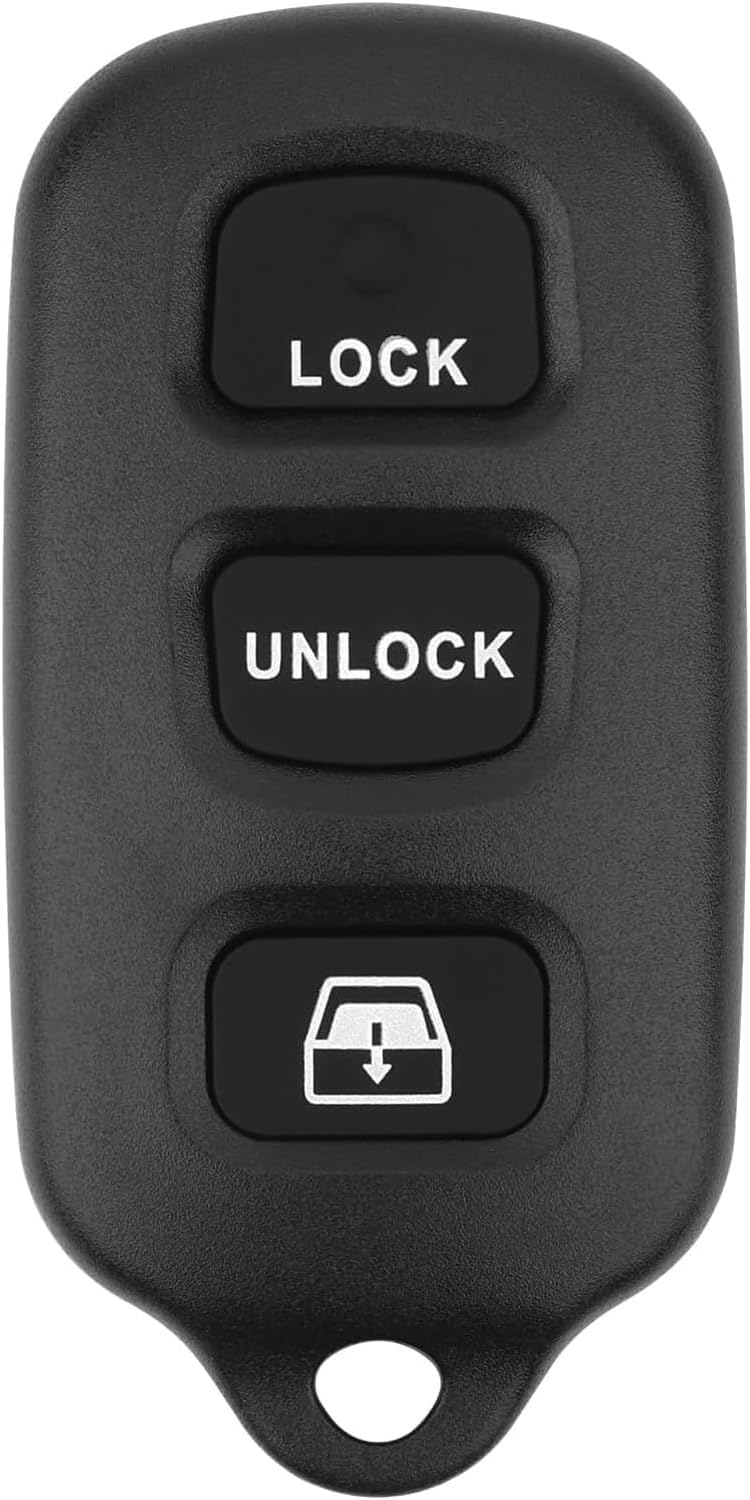Simple Setup Key Fob Replacement for 1999-2009 Toyota 4Runner/ 2001-2007 Sequoia Car Keyless Entry Remote Control,HYQ12BBX HYQ12BAN,4 Buttons