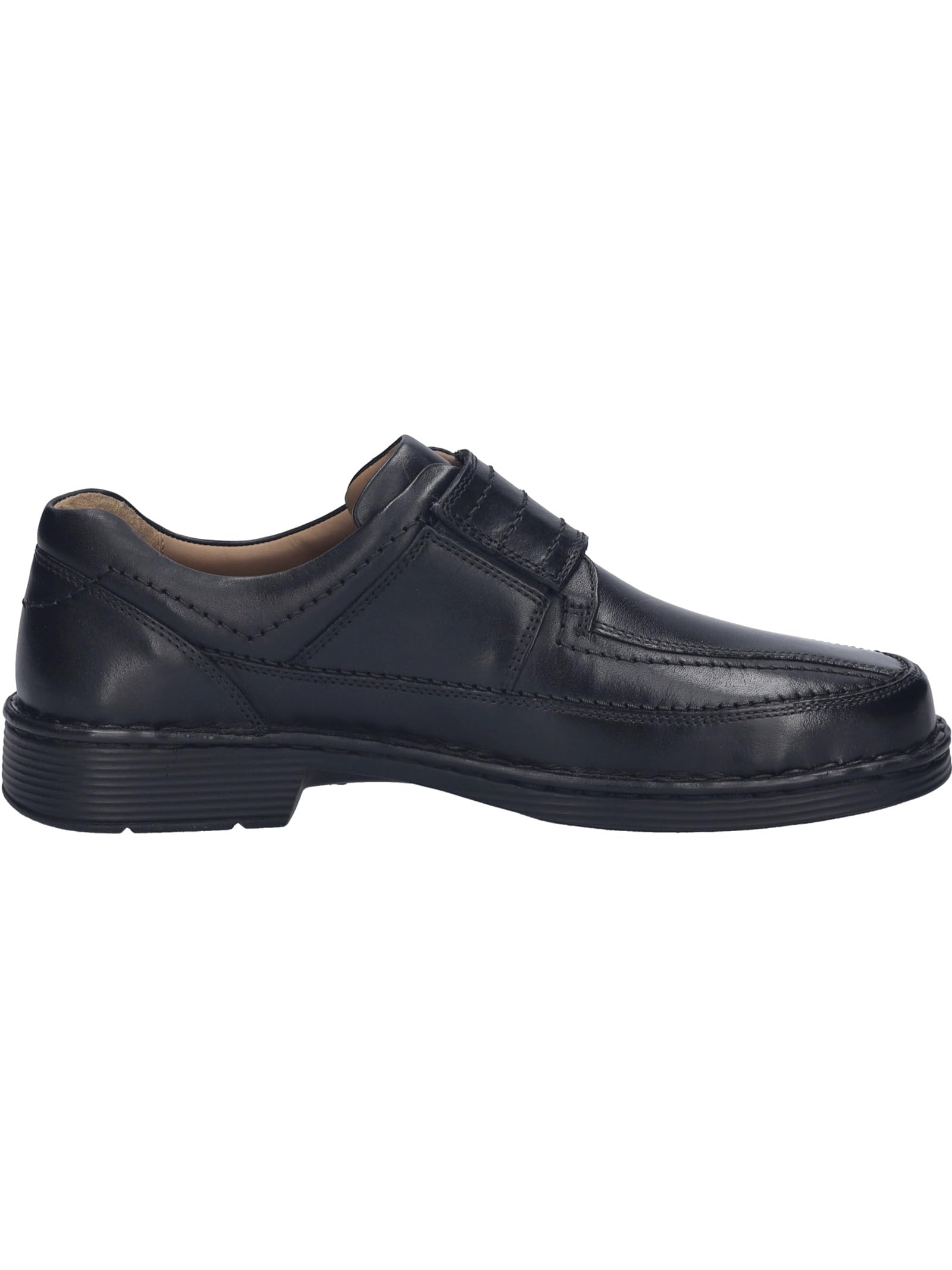 Josef Seibel Bradfjord 06 Herren Slipper | Klassischer Halbschuh aus Echtleder | Mit Klettverschluss