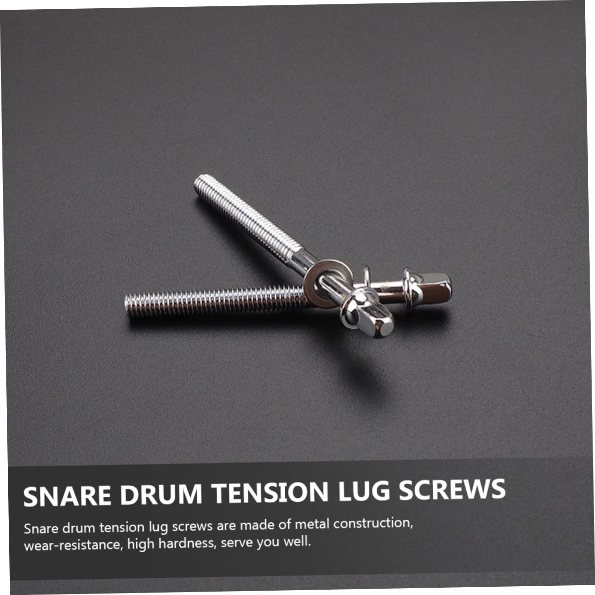 TOYANDONA Lot De 18 Vis à Tête Carrée Pour Montage De Tambour - Pièces