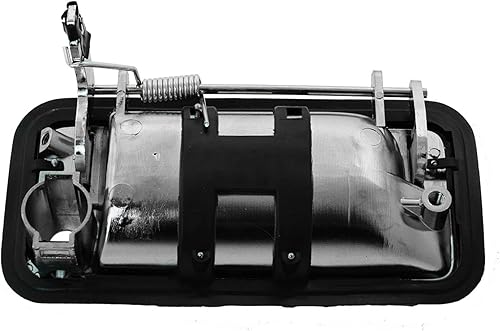 Miniatura 531 de TRQ Manija de puerta exterior texturizada LH del conductor trasero para Chevy GMC Pickup Truck SUV