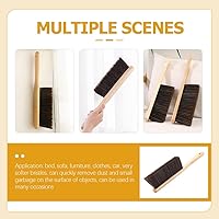 Vista 4 de Cepillo de limpieza Escobas domésticas Escoba Limpieza de escobas Herramienta de carpintería Cepillo de polvo para el cabello Escoba Cepillo de cama