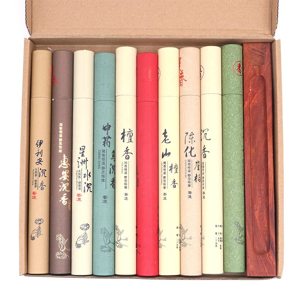 Reines natürliches Wermut-Räucherstäbchen, Laoshan-Sandelholz-Räucherstäbchen für den Innenbereich, für Zuhause, Büro, Kirche, Aromatherapie, Entspannung, Meditation