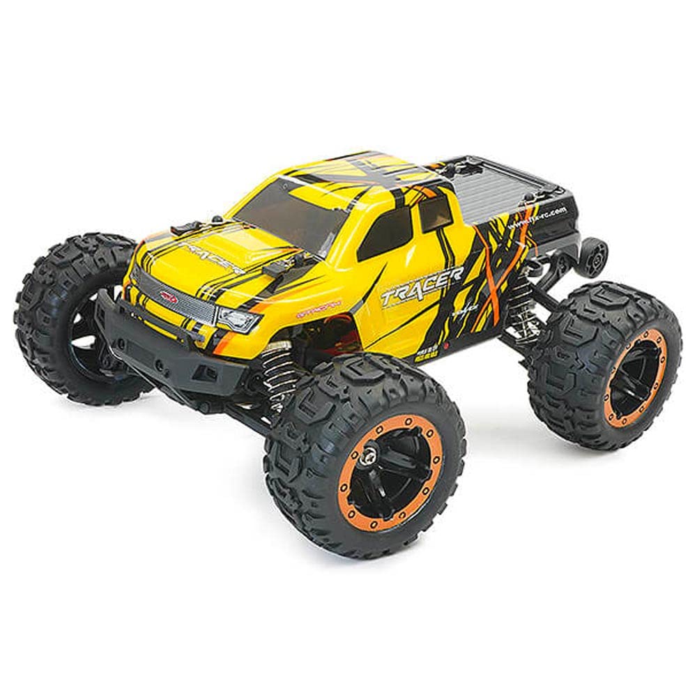プチMonster FTX Tracer Brushless Monster Truck 4WD RTR 1/16 - Blauw