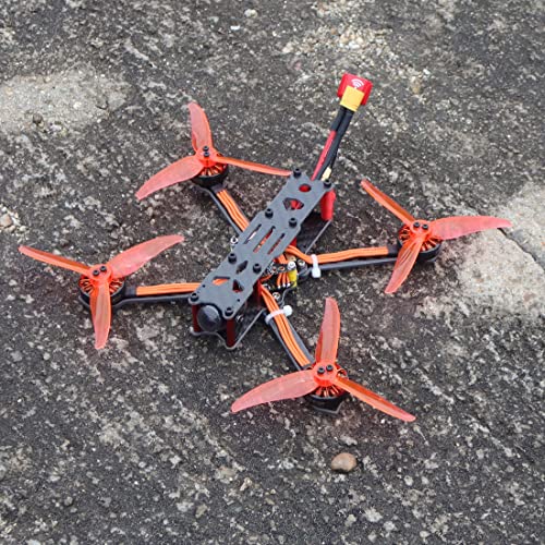 QWinOut F4 X1 175mm FPV Racing Drone 3-4S RTF with LST-009 FPV Goggles GHF411AIO Flight Controller OpenVTX FS I6 Transmitter (with Goggles) - Image 6