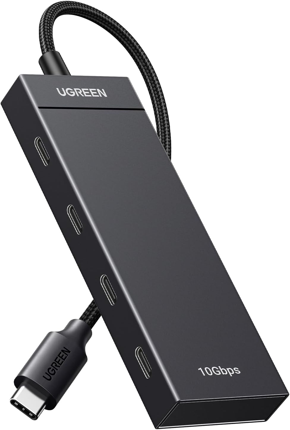 UGREEN USB C Hub 10Gbps, 4 Type C 3.2 Gen 2 Ports Adapter High-Speed USB Hub Multiport Adapter Extension for Laptop, Desktop PC, Xbox, PS5, Mouse, Keyboard, Flash Drive, U Disk, Printer
