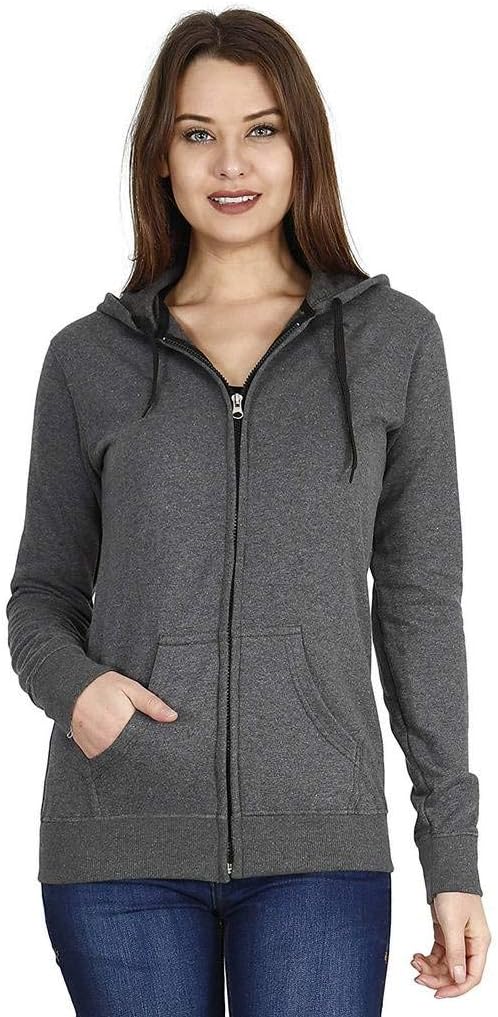 FLEXIMAA Women's Cotton Hoodie