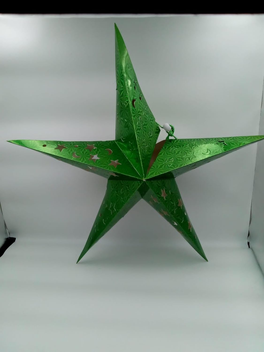 Creative Ideas 45CM Mighty Green Wall Hanging Paper Star Perfect for Christmas Decorations Gift Items and Year Round Decor Christmas Tree Decoration Creative Ideas 45CM Mighty Green Wall Hanging Paper Star Perfect for Christmas Decorations Gift Items and Year Round Decor Christmas Tree Decoration