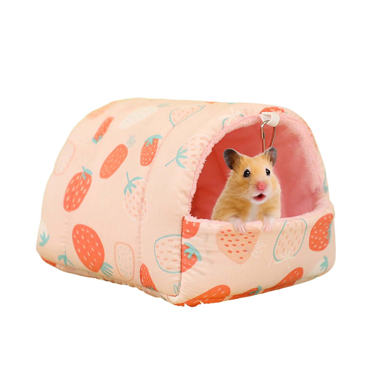 UZYXC Cama para Cobayas,Paquete de 1,Casita para Cobayas,Cueva Acogedora para Cobayas,Casita para Hámsters,Accesorios para Animales Pequeños Como Conejos Enanos,Chinchillas, Ardillas y Hurones