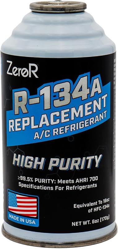 Refrigerante automotivo de substituição ao R134a ZeroR para ar-condicionado – Lata de 177 mL