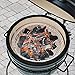 Charcoal Ash Basket for Large Big Green Egg, Kamado Classic, Pit Boss, Louisiana Grills, Primo Kamado and Large Grill Dome - Heavy Duty Stainless Steel