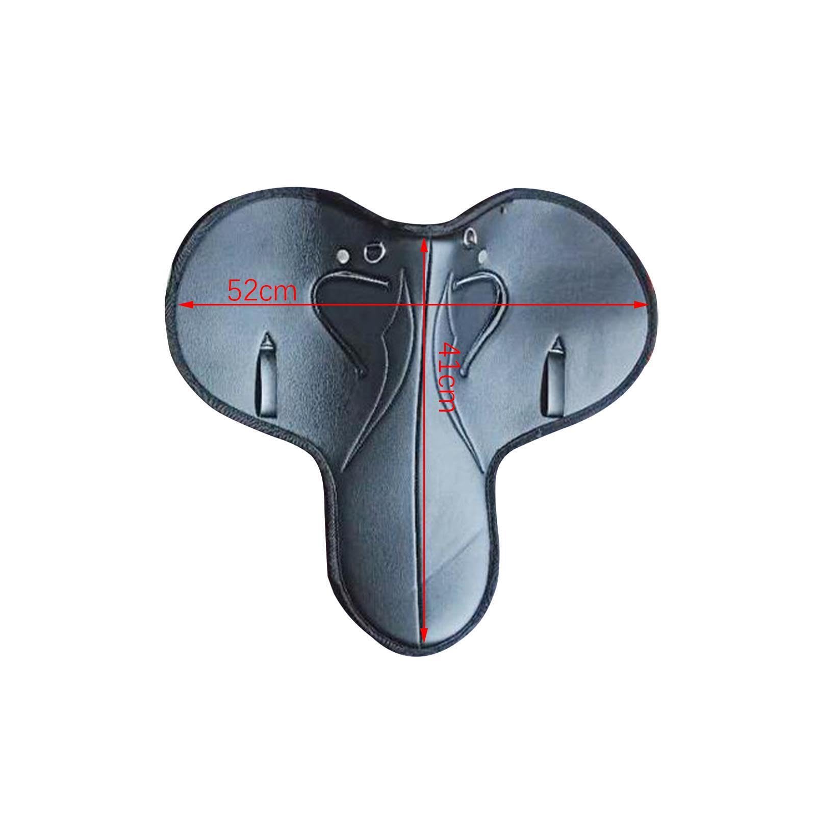 Suministros ecuestres de colores brillantes, almohadilla para montar a caballo sin silla y silla de montar para caballo que proporciona comodidad durante los paseos,