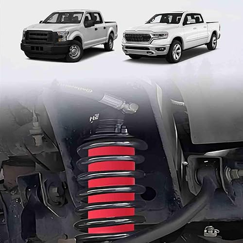 Miniatura 7 de VIGOR Kit de resortes neumáticos traseros compatible con camionetas Ram 15001500 Classic 2009-2023, capacidad de nivelación de carga de hasta 4,000