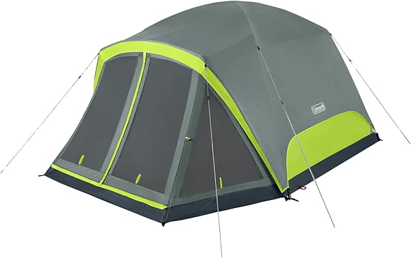 Coleman Skydome Camping Tent with Screened Porch & 5-Minute Setup…