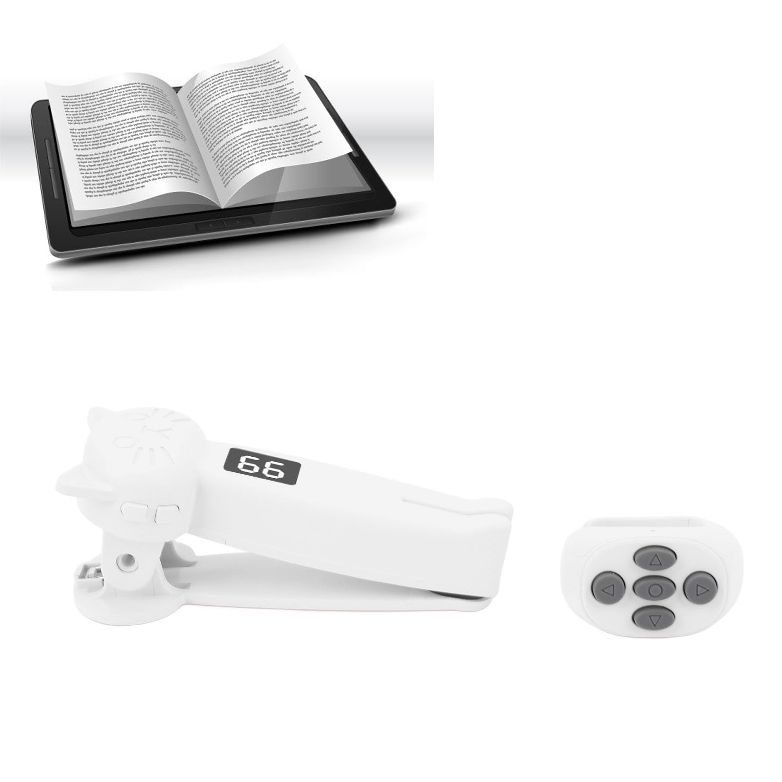 Zdalnie Sterowany moduł Przewracania Stron dla for moduł Przewracania Stron Bluetooth dla Systemu IOS/Android/tabletów Czytanie Powieści, Szybkie Lubienie, Przewracanie