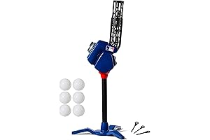 Franklin Sports Baseball Pitching Machine - Adjustable Baseball Hitting & Fielding Practice...