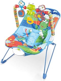 ZZABC WJETYM Baby Electric Rocking Chair Multi-Function Music Vibrating Shaker Children's Rocking Chair Recliner Toy