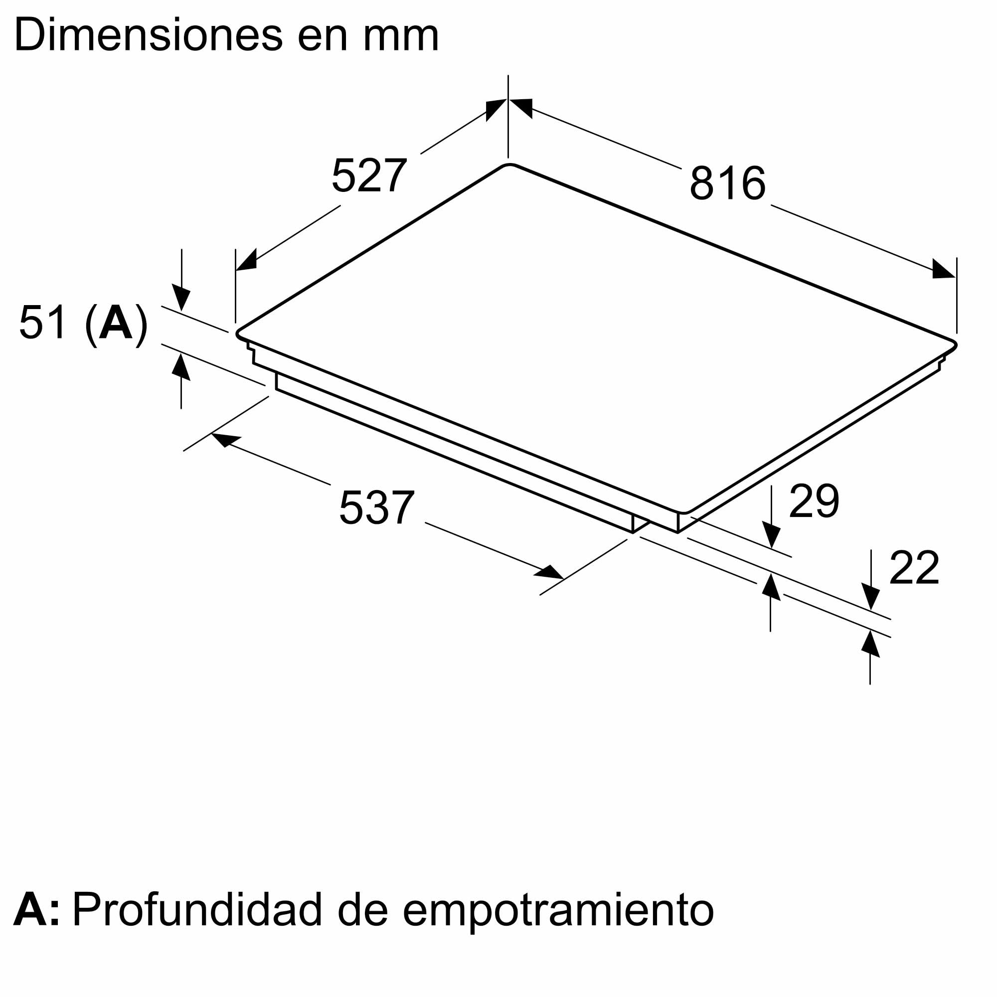 Bosch - Placa de Inducción, 80 cm, Serie 6, 4 Zonas de Cocción, PerfectFry Plus, Home Connect, Negro, PIE875HC1E