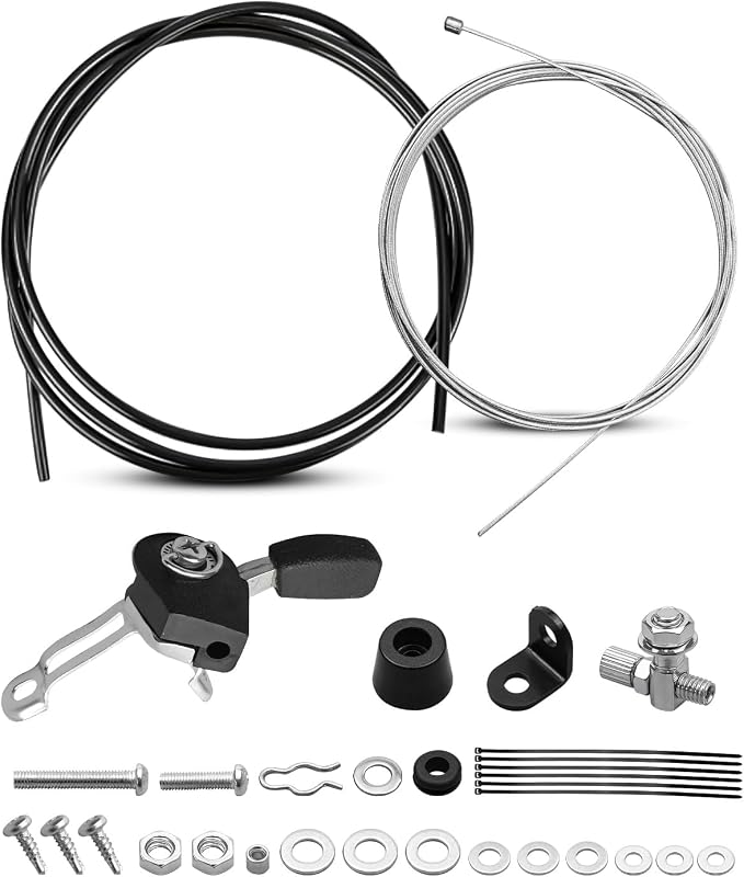 Kit de Controle Manual do Acelerador AUGREX para Jeep Wrangler TJ, YJ e Unlimited – 1 unidade