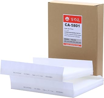 2 Pcs of BAIZHIHUA 20435801 Cabin Air Filter Compatible with Volvo VN 430 630 670 730 780, VNL 300 430 630 670 760 860, VH VHD VNM Trucks Replaces 85114060,P606555,PA4681,AF26405,PA10187,49084