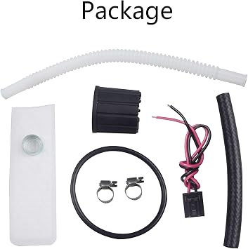255LPH Electric Fuel Pump In Tank High Performance Compatible with GSS317 F20000169 TBI LT1 LT4 LS1 with Installation kits