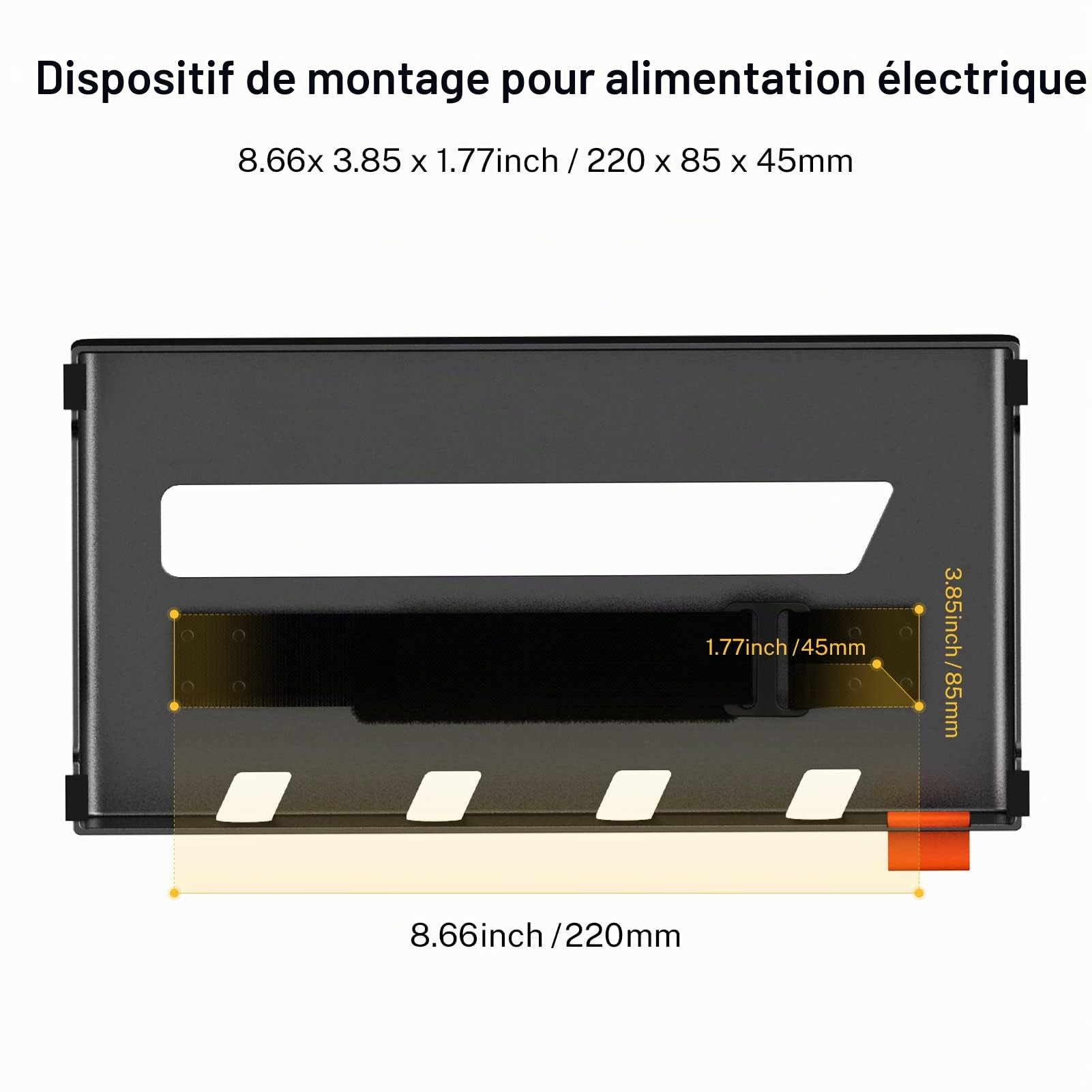 Donner DB-S100 Pedalboard Guitare Pédalier Guitare Portatif 36,7 x 19,1 x 5,2 cm, pour Pédales à Effets avec sac à dos étanche et Dispositif de Montage pour Alimentation électrique
