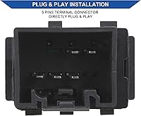 Vista 3 de Obaee Botón de interruptor de elevalunas eléctrico delantero y trasero del lado del pasajero compatible con Ford Crown Victoria F150 Expedition