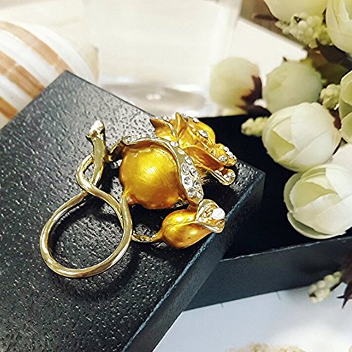 Image of Luxury Crystal Rose Flower Eyeglass Holder Clip Brooches Work ID Holder for Shirt(1)