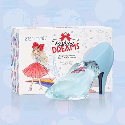 Miniatura 2 de Zermat, Perfume para niña, sueños de moda, floral - aroma afrutado, 1.69 onzas líquidas, perfume para niñas