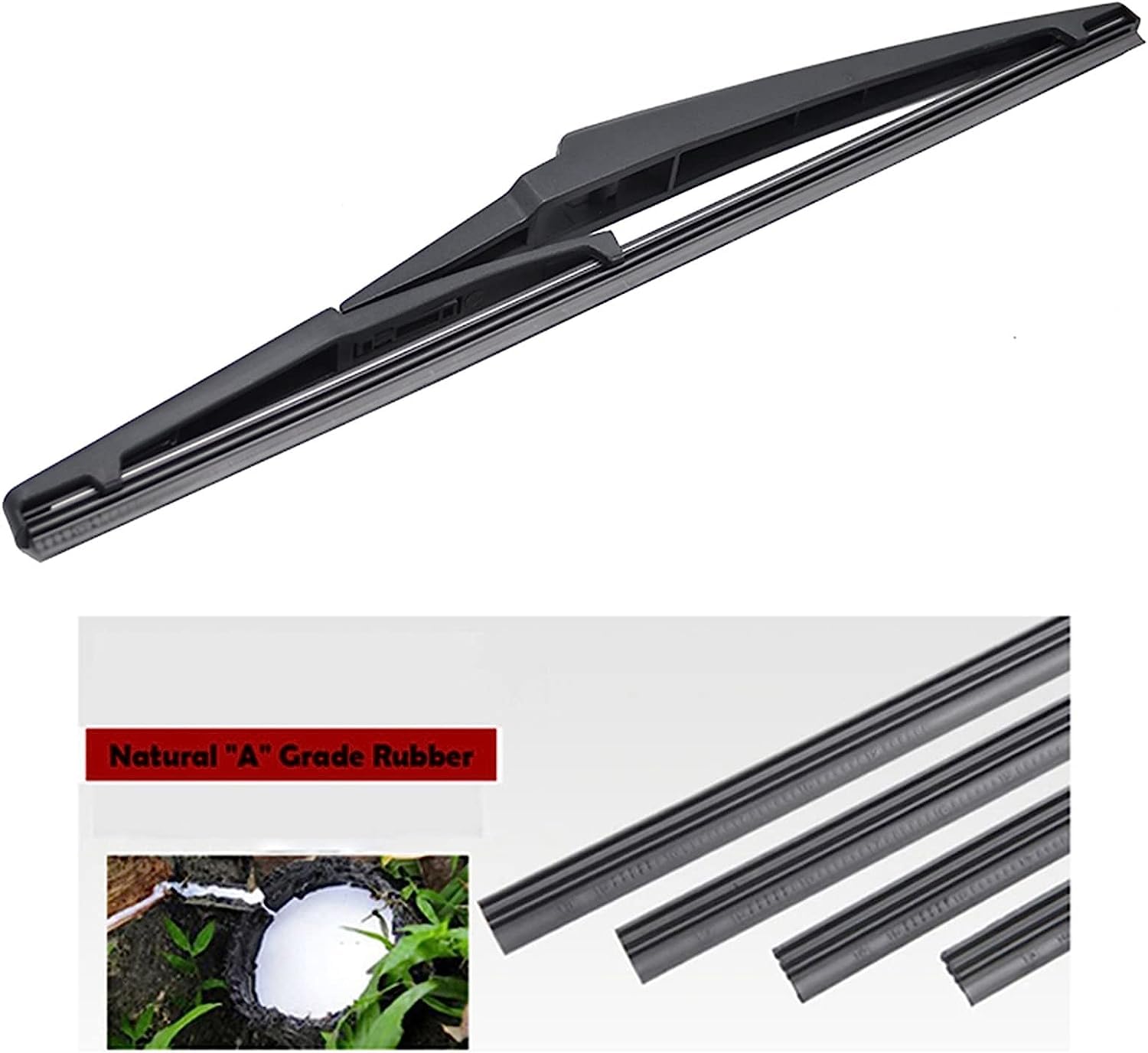 Auto Spazzola Tergicristallo Posteriore,per Kia Sorento 2 2010-2014,Idrorepellente Set Lama Braccio Braccio Spazzola Tergilunotto Posteriore