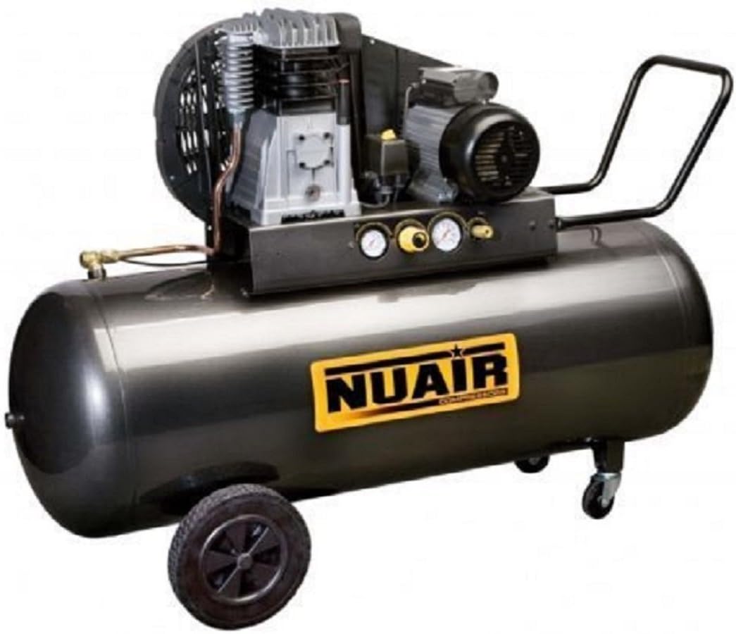 A 200 Litres Belt Air Compressor 3HP Bicilindrico 220 V B3800B/3 M/200