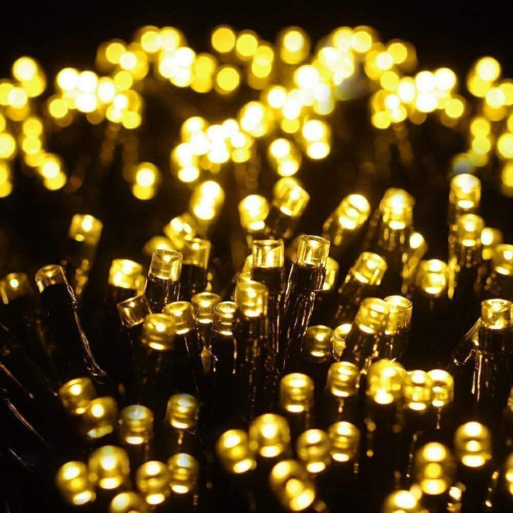 Marchpower Lichterkette 100M 1000LED Außen IP44 | Erweiterbar 8 Lichtmodi strombetrieben für Zimmer, Hochzeit, Fenster und Weihnachten