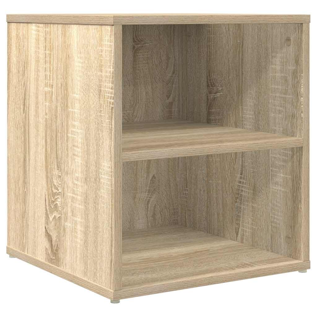 Armario esquinero de roble Sonoma, 160 x 40 x 45 cm, material de madera con 2 posibilidades de montaje como estantería de almacenamiento o armario en forma de L con compartimentos y cajones