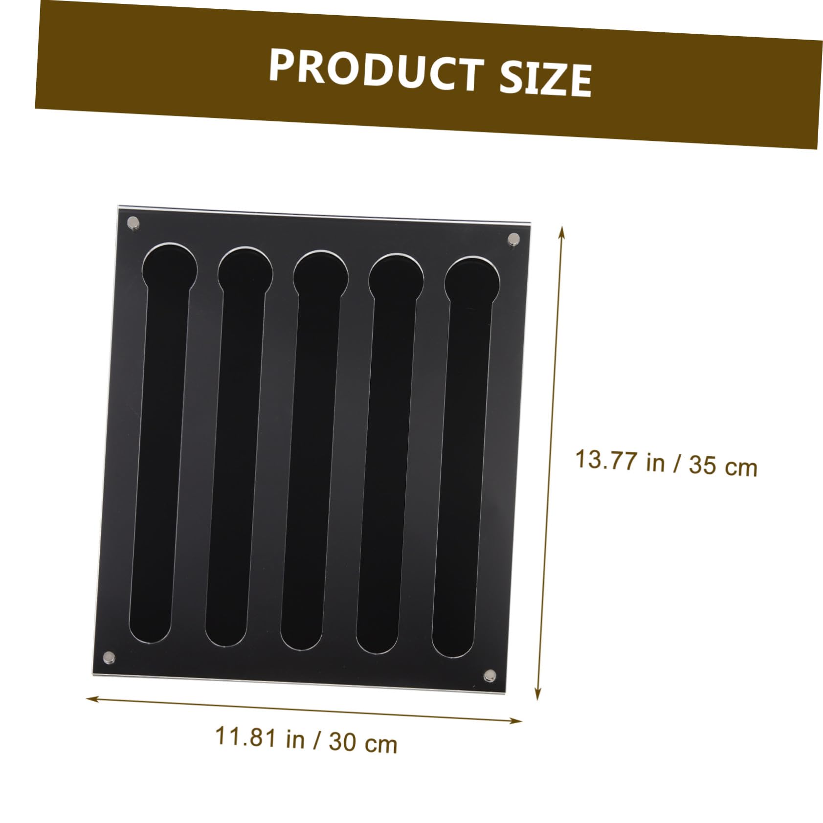 VALICLUD Kaffeekapselhalter Acryl Transparenter Halter Kaffeezubehör Wandmontage Platzsparend Für Kaffeemaschine Mit Magnet 3mm