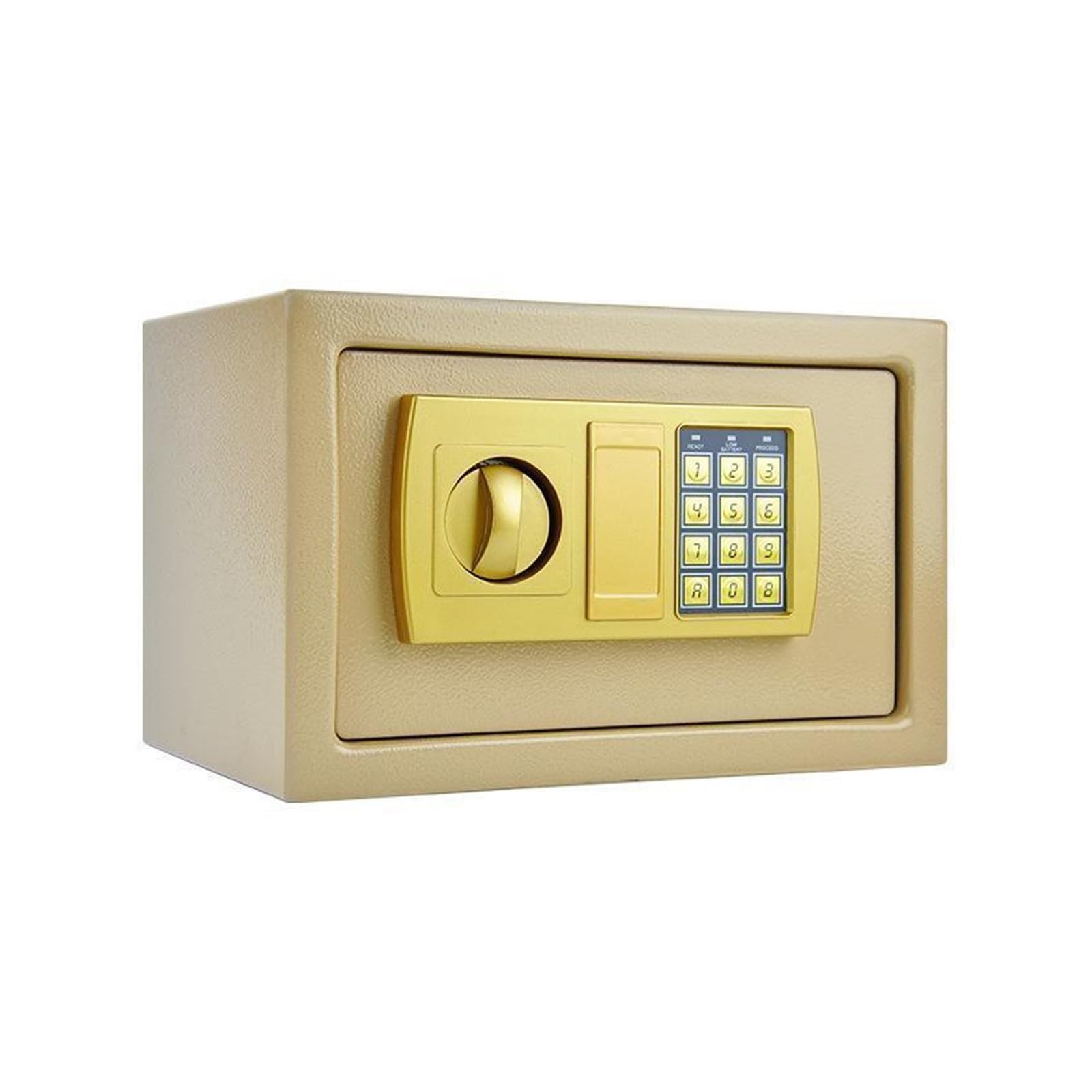 Caja fuerte para llaves al aire libre, Caja de seguridad digital Mini cajas fuertes de acero Banco de dinero Pequeño hogar Contraseña Clave Seguridad Caja de seguridad Mantener efectivo Documento de j