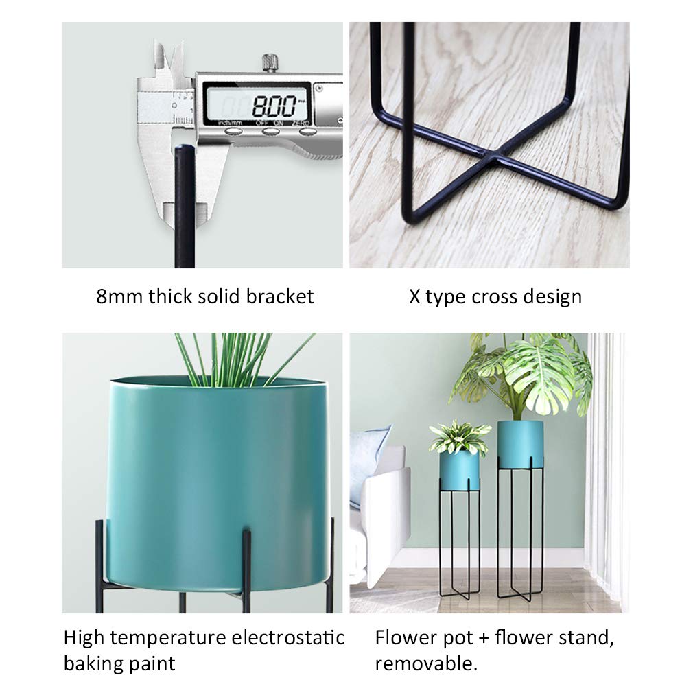 Étagère à Fleurs,Escalier pour Plantes Fer Forgé,Debout Au Sol Étagère,pour Plantes Dintérieur,Convient pour Balcon/Cour/Salon/Chambre/Bureau