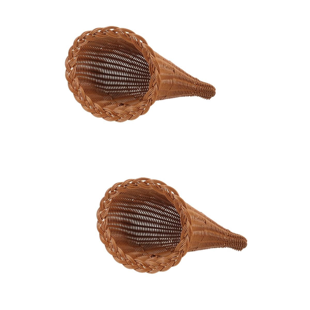 Panier de de d'abondance en osier pour ranger et décorer vos fruits