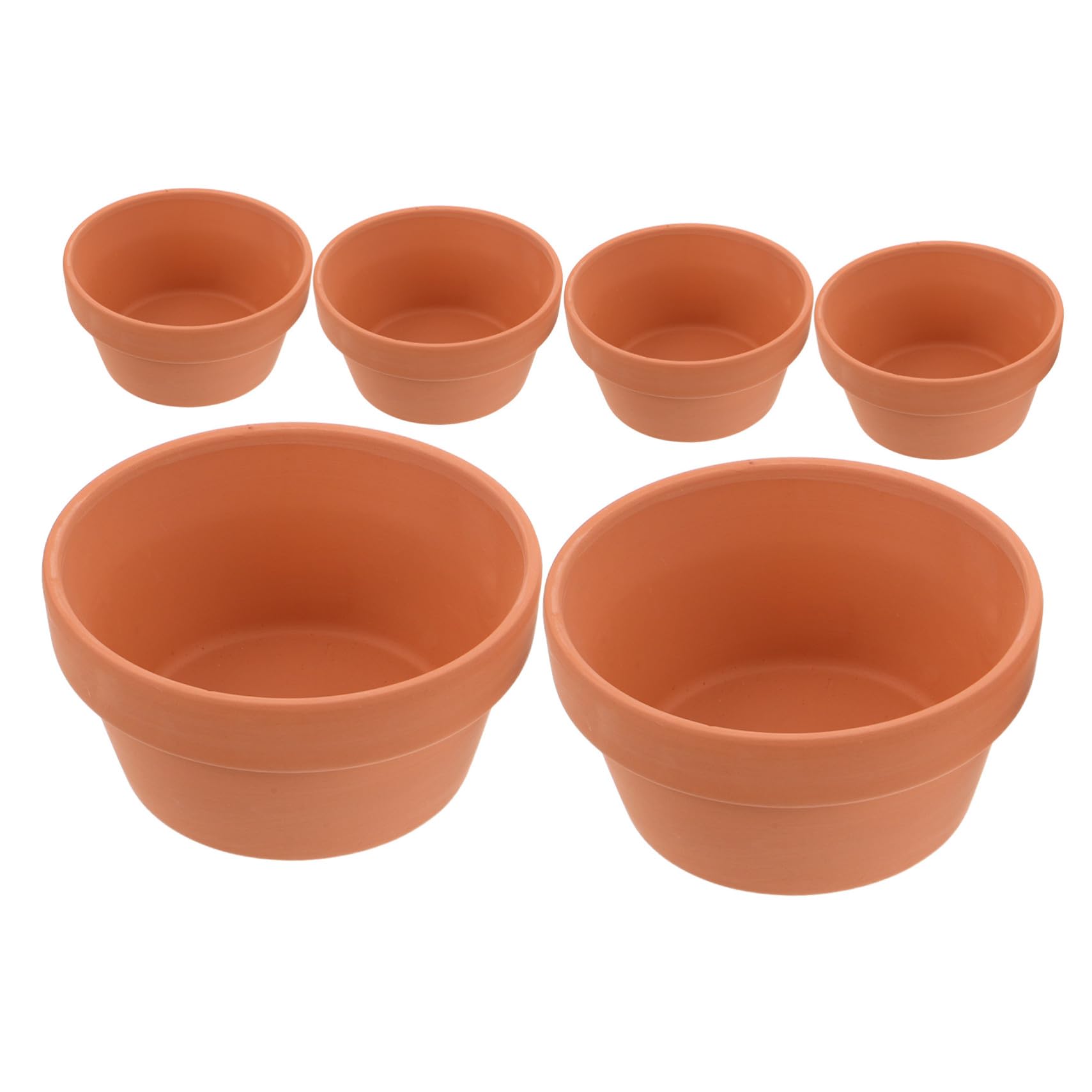 Pots de Fleurs Céramique avec Drainage pour Éviter le Pourrissement des Cactus