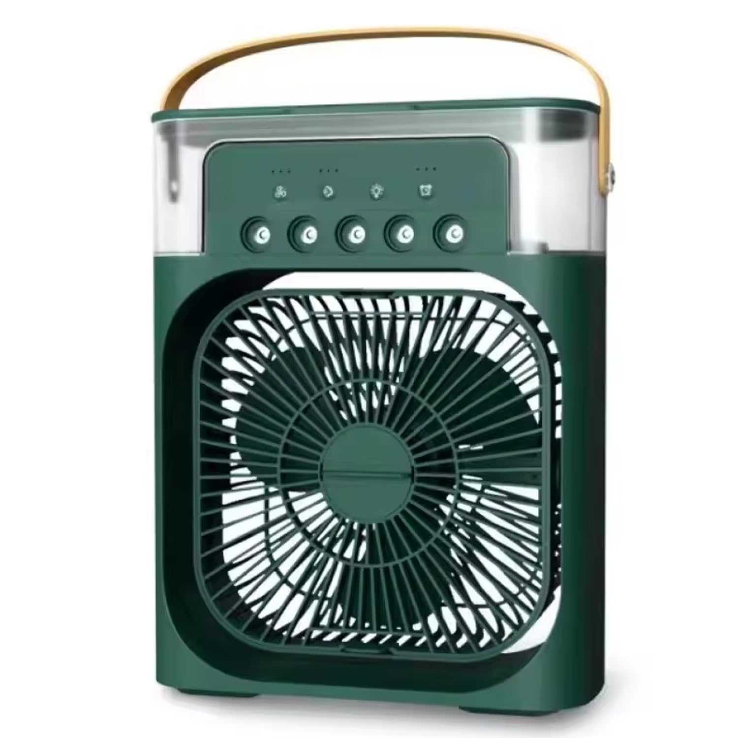 Mini Portable Air Cooler, Personal Space Cooler Easy to fill water and mood led light portable Air Conditioner Device Cool Space like Home Office (Style 4)-image-23