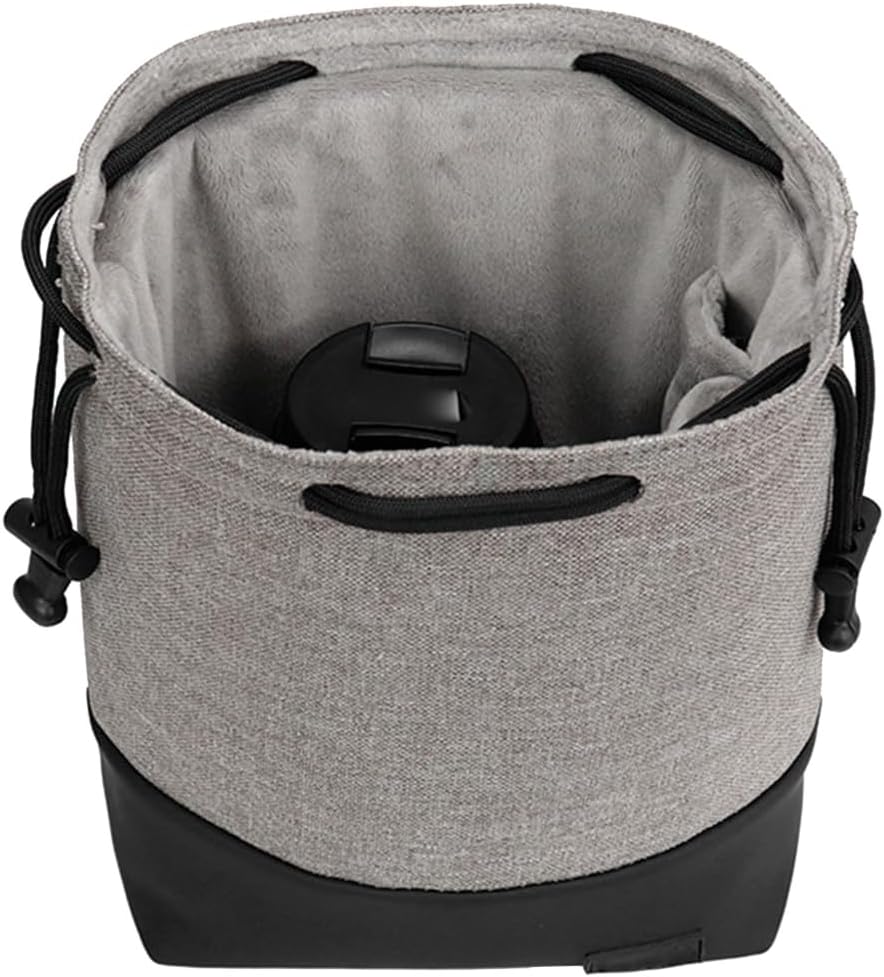 Vintage Camera Lens Bag Camera Lens Pouch for Camera Lens Drawstring Lens Case