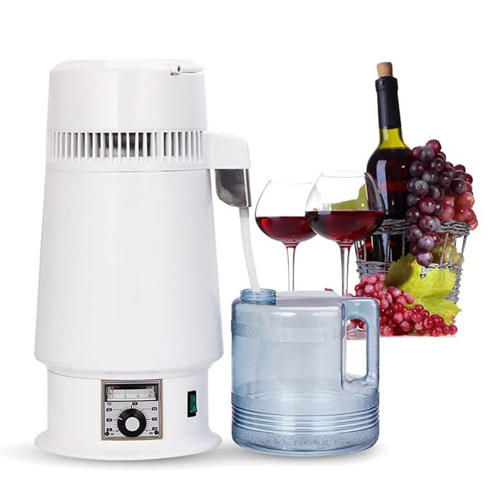 Buy 4L Water Distiller Machine, 750W Countertop Pure Water Distiller