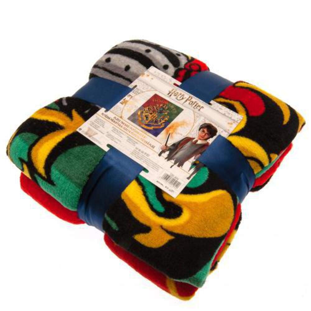 Couverture Harry Potter pour affronter le froid en polaire douce
