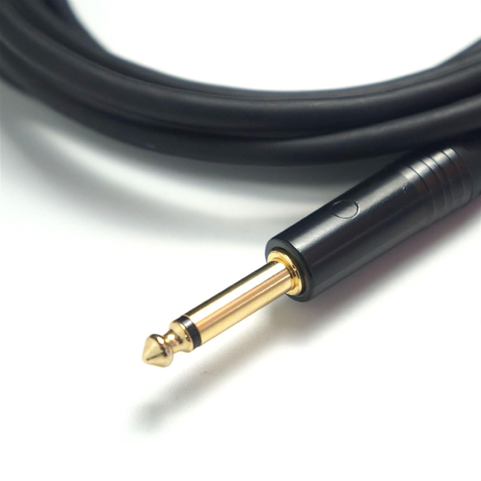 Cavo Audio per Chitarra Cavo per Strumenti Musicali 6.5 Mixer per Altoparlante Cavo Audio per Pianoforte A Tamburo Elettrico per Chitarra (Color : 1.8 Meters)