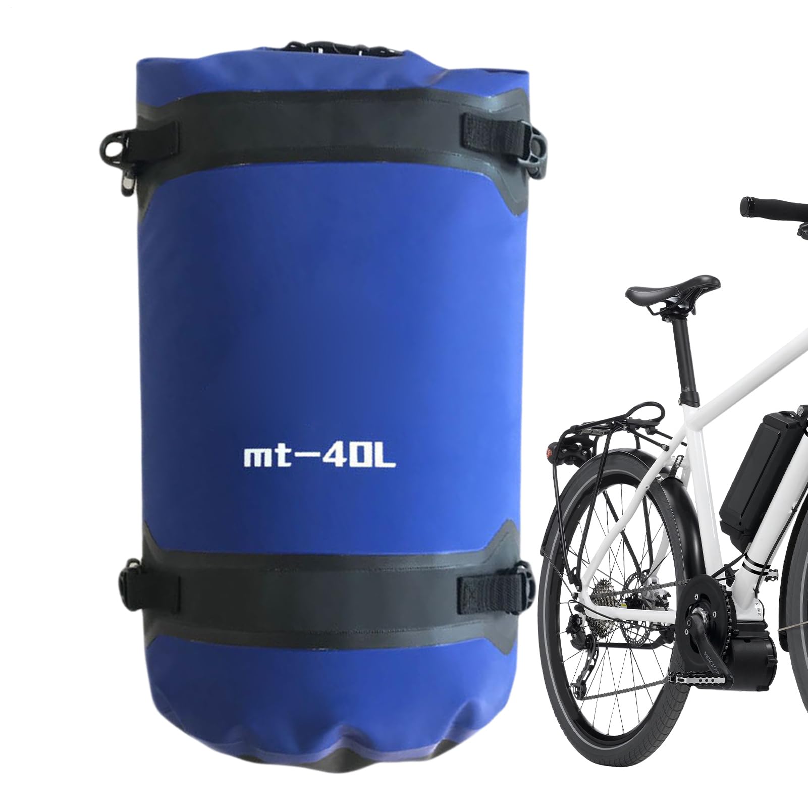 Motorradtasche 40L Wasserdichter Organizer | Aufbewahrungstasche Für Fahrradausrüstung Für Motorrad, Fahrrad, Heck, Radfahren, Outdoor, Helm, Ausrüstung,