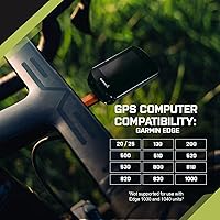Vista 3 de JRC Components Amplitude - Soporte de computadora para bicicletas de carretera y grava Compatible con computadoras Garmin Edge Soporte ligero